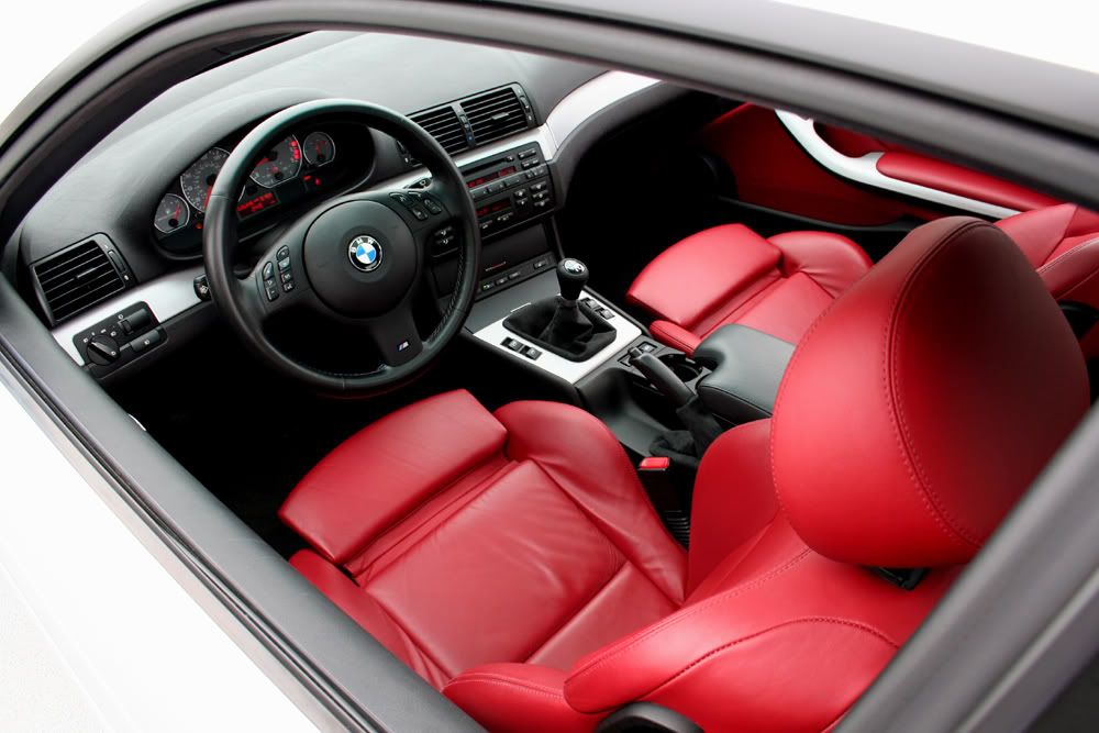 Bmw E46 M3 Imola Red Interior For Sale « Heritage Malta
